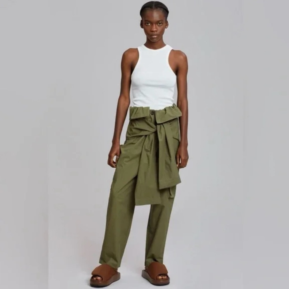 The Frankie Shop Conan cargo pants army green NWOT XS/S